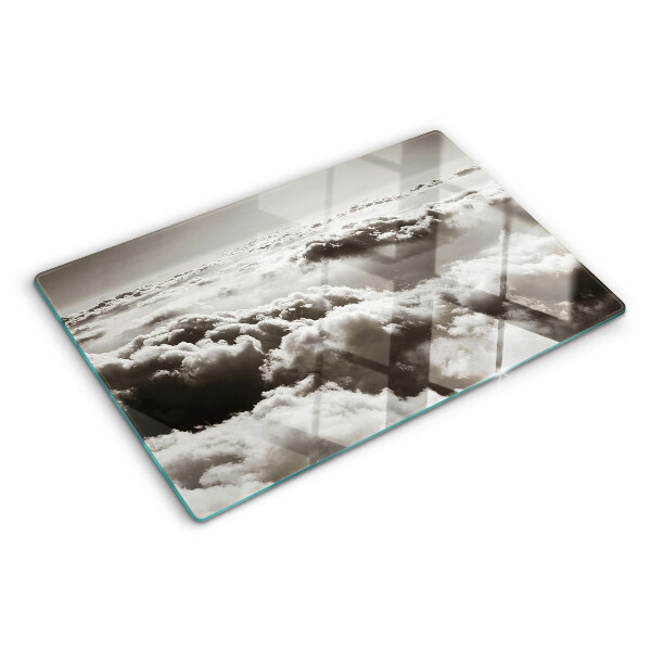 Tabla de cocina Nubes en tonos de gris