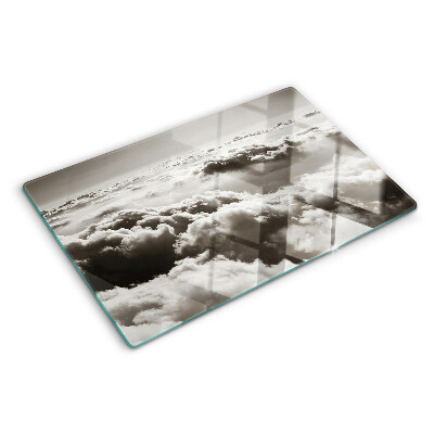 Tabla de cocina Nubes en tonos de gris