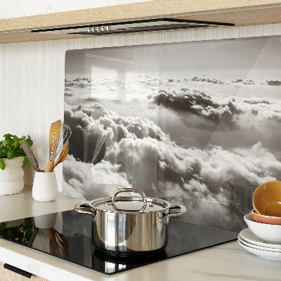 Tabla de cocina Nubes en tonos de gris