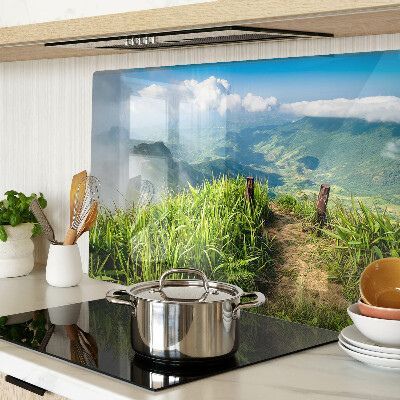 Tabla de cortar Paisaje de montaña con vegetación