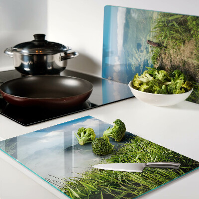 Tabla de cortar Paisaje de montaña con vegetación