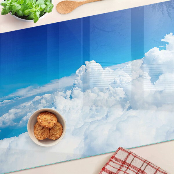 Tabla para cortar Cielo con nubes