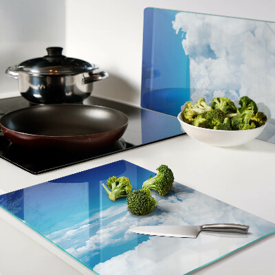 Tabla para cortar Cielo con nubes