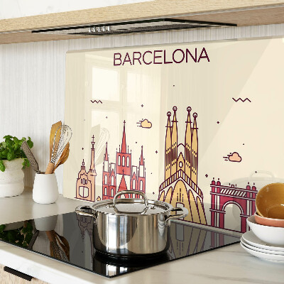 Tabla de cortar Barcelona y su arquitectura