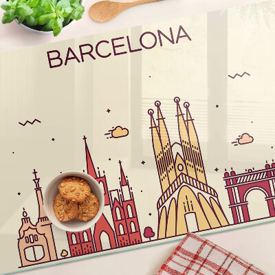 Deska kuchenna szklana Barcelona i jej architektura