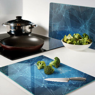 Tabla de cocina Patrón geométrico abstracto