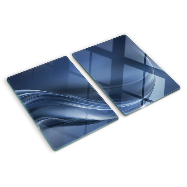 Tabla de cocina Ondas en tonos azules