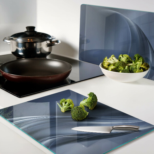Tabla de cocina Ondas en tonos azules
