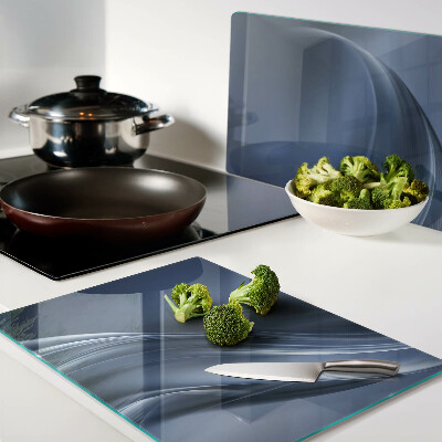 Tabla de cocina Ondas en tonos azules