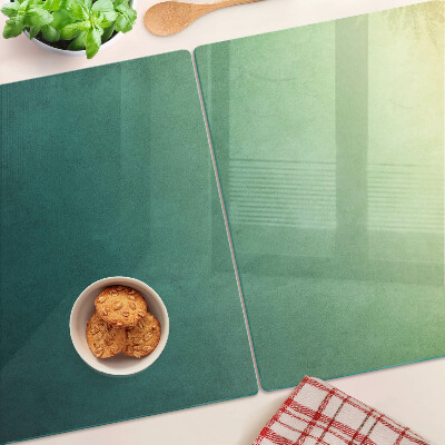 Tabla de cortar de cristal Reflejos de degradado en la ventana