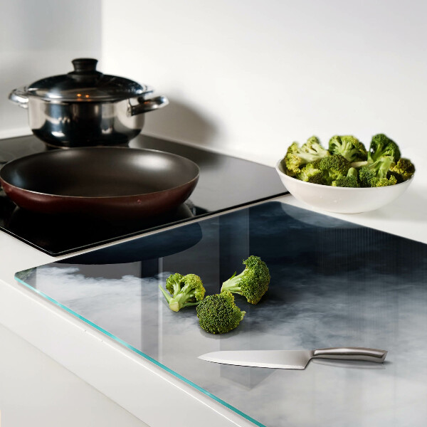 Szklana deska kuchenna Mgła i okna