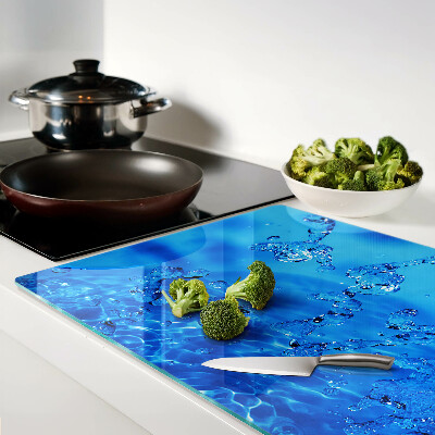 Tabla de cocina Burbujas de agua y aire