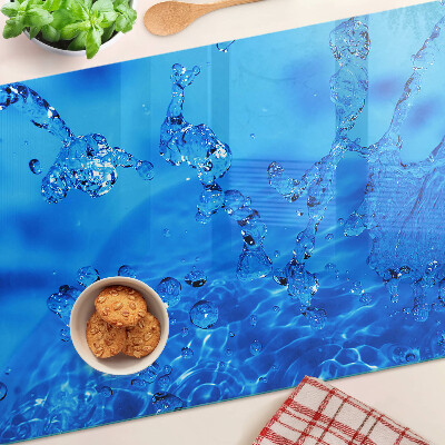 Tabla de cocina Burbujas de agua y aire