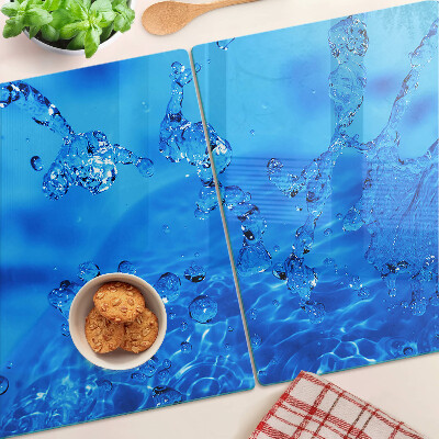 Tabla de cocina Burbujas de agua y aire