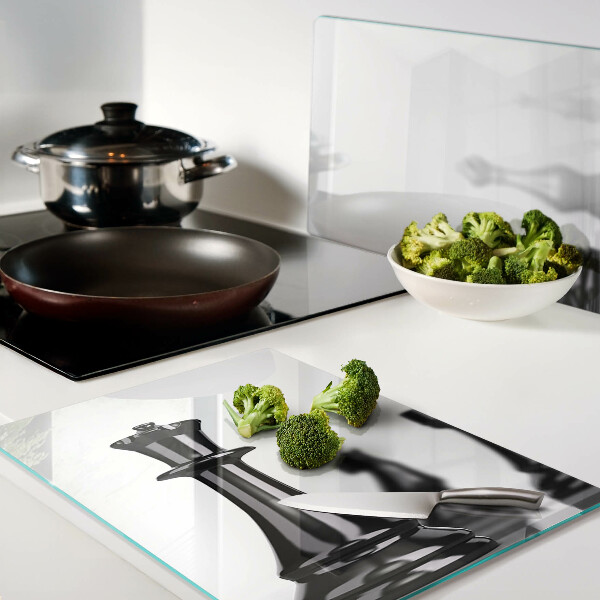 Tabla de cortar Ajedrez, Rey y Torre