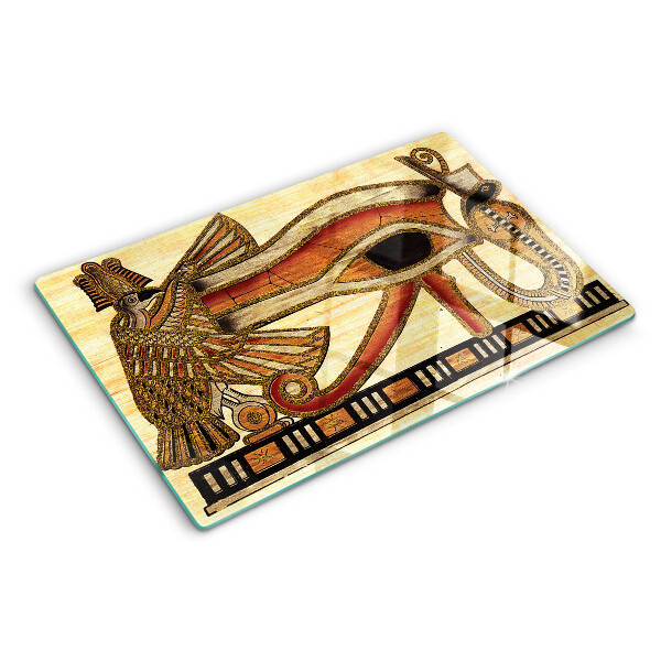 Tabla de cocina motivo jeroglífico egipcio