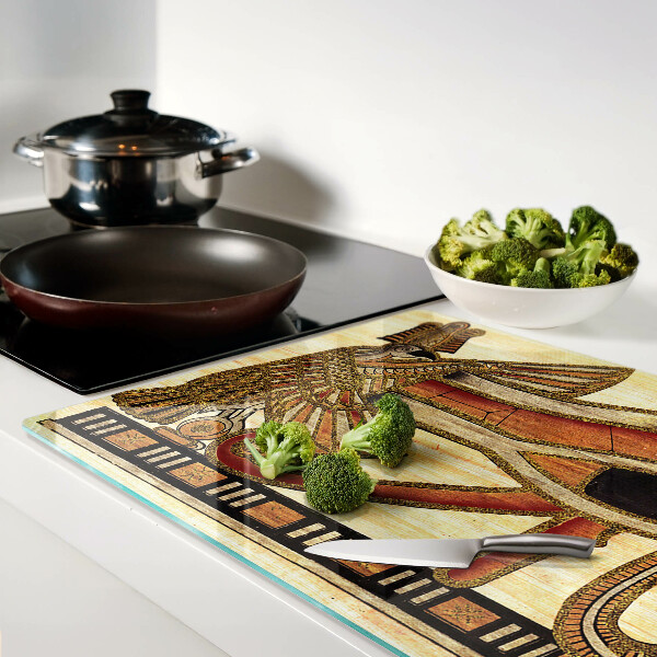 Tabla de cocina motivo jeroglífico egipcio