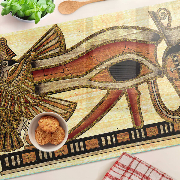 Tabla de cocina motivo jeroglífico egipcio