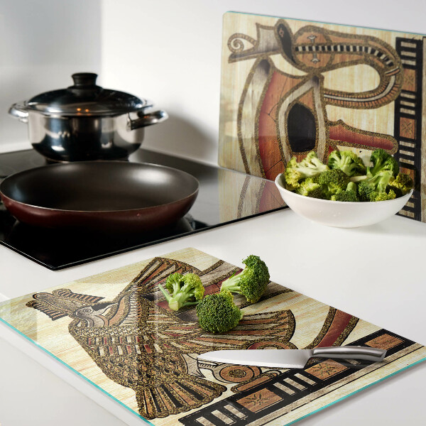 Tabla de cocina motivo jeroglífico egipcio