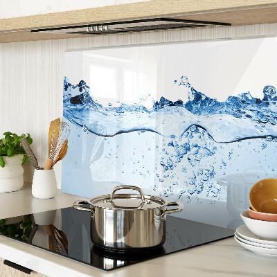 Tabla de cortar de cristal Motivo de agua