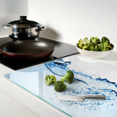 Szklana deska do krojenia Motyw wody