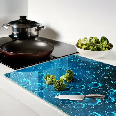 Tabla para cortar Burbujas en el agua