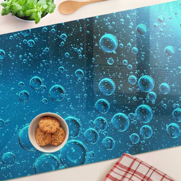 Tabla para cortar Burbujas en el agua