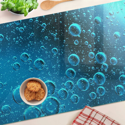 Tabla para cortar Burbujas en el agua