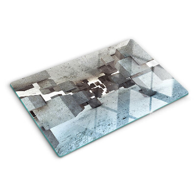 Tabla de cocina Composición espacial abstracta