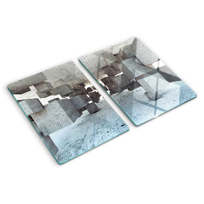 Tabla de cocina Composición espacial abstracta