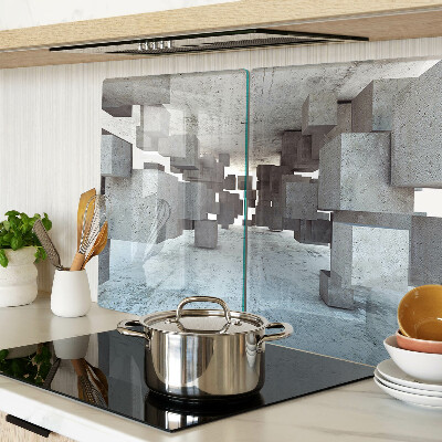 Tabla de cocina Composición espacial abstracta