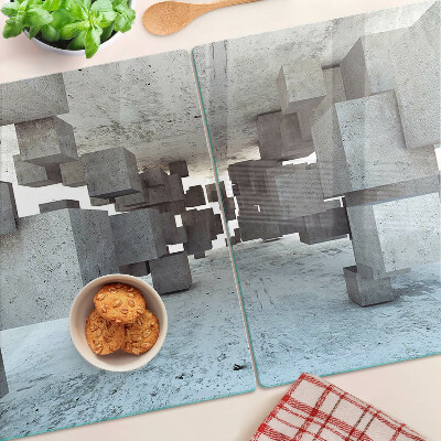 Tabla de cocina Composición espacial abstracta