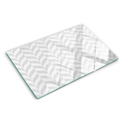 Tabla de cocina Hojas con patrones ondulados