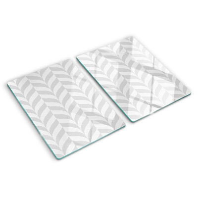 Tabla de cocina Hojas con patrones ondulados