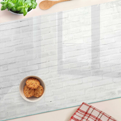 Tabla para cortar Pared de ladrillo en estilo minimalista