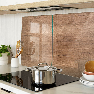 Tabla de cortar de cristal Madera con reflejo de ventana