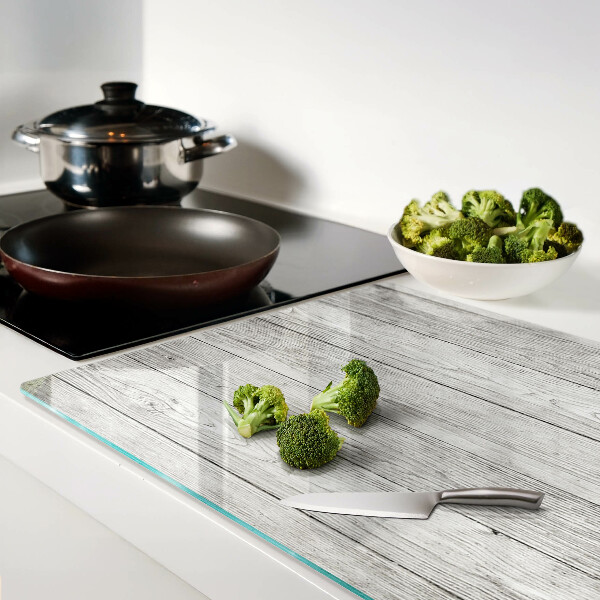 Tabla de cortar Tablero de madera en tonos grises