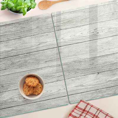 Tabla de cortar Tablero de madera en tonos grises