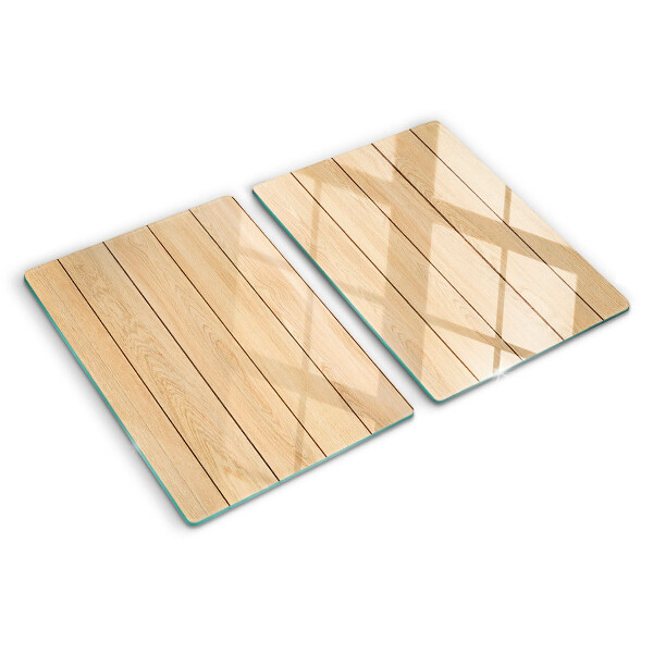 Tabla de cocina Tabla de madera de color claro