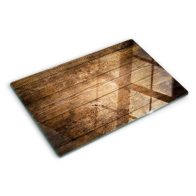 Tabla de cortar de cristal Tablero de madera con ventana