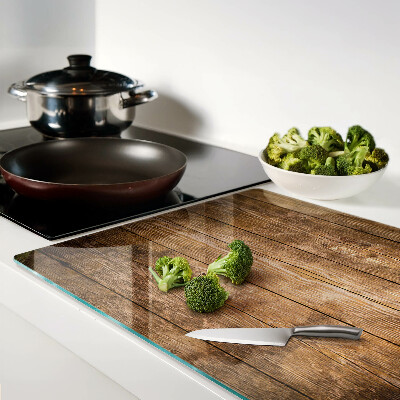 Tabla de cortar de cristal Tablero de madera con ventana