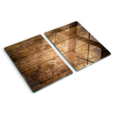 Tabla de cortar de cristal Tablero de madera con ventana