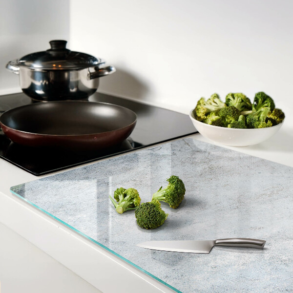 Tabla de cocina Efecto hormigón con reflejo