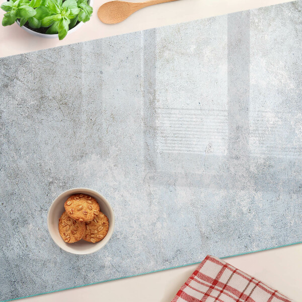 Tabla de cocina Efecto hormigón con reflejo