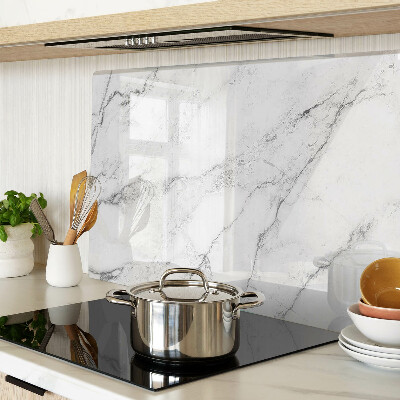 Tabla de cortar de cristal Patrón de mármol