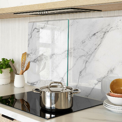 Tabla de cortar de cristal Patrón de mármol