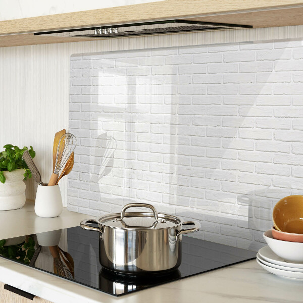 Szklana deska do krojenia Ceglana ściana