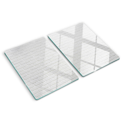 Tabla de cocina pared de ladrillos