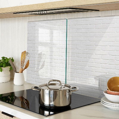 Szklana deska do krojenia Ceglana ściana