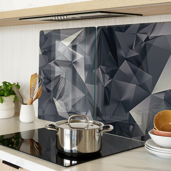 Tabla de cocina Geometría en tonos de gris